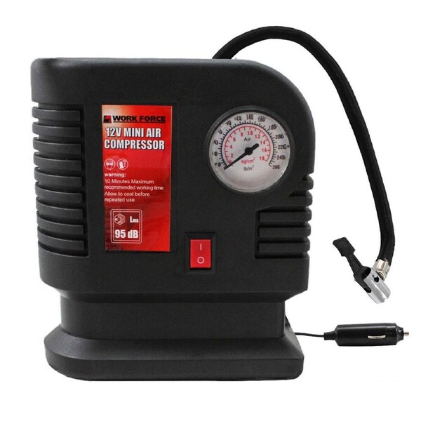 Air Compressor Tyre Inflator Electric 12V Portable Car Bike Bonus Ball Needle