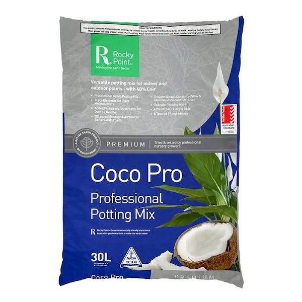 Potting Mix 30L Coco PRO Organic Plants Pot Tub Garden Plant Fruit Flower Soil