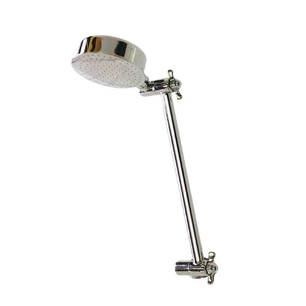 Shower Head & Arm Kit Brasshards® PRO EZYFIT Hi-Low Chrome All Directional WELS