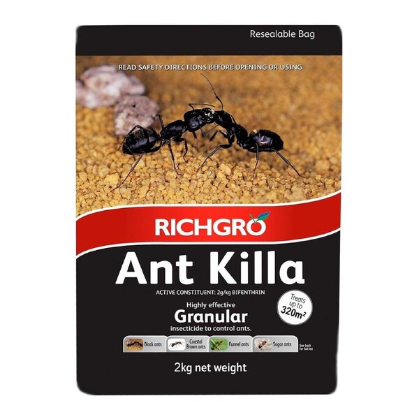 Ant Kill Richgro® PRO Ant Sand Killa 2kg Garden Ants House Pest Control Killer