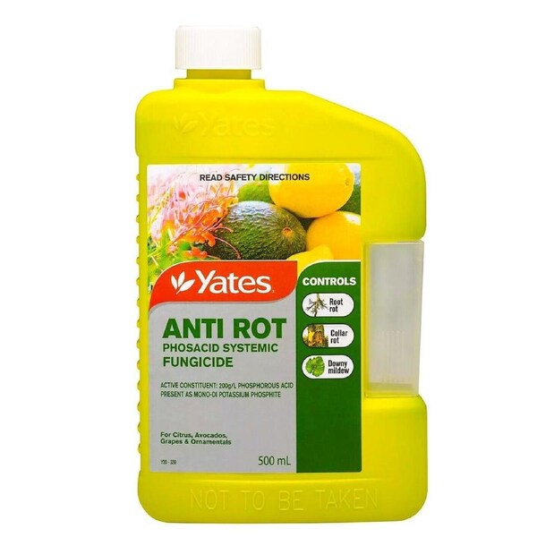 Yates Anti Rot 500ml Phosacid Systematic Fungicide Controls Root Collar
