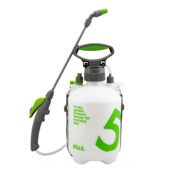 Hills 5Ltr Sprayer Professional Nozzle 5L Chemical Garden 5 Litre Bottle 3692035