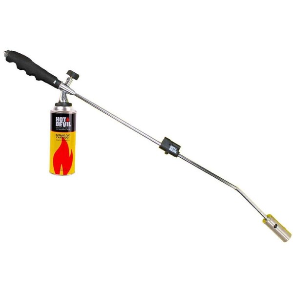 Weed Killer Hot Devil® PRO Grass Shrub Garden Kill Burner Kit Butane Gas Torch