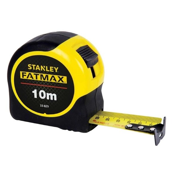 Stanley Fatmax 10m Metric Tape Measure Measuring Fat Max 10Mtr Metre 2504868