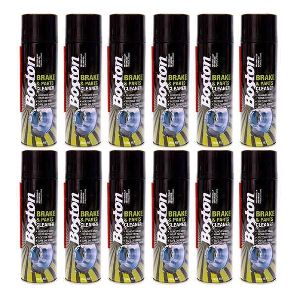 12x Brake and Parts Cleaner Aerosol Spray Can PRO H/Duty Fast Clean 350g