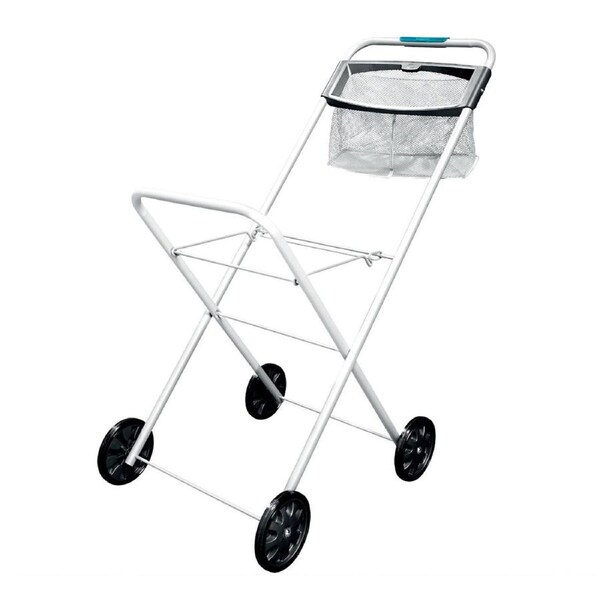 Laundry Trolley Hills® Deluxe Panache with Peg Basket Foldable Clothes 3693686