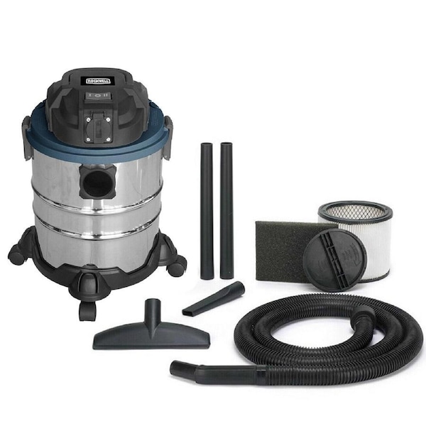 Vacuum Cleaner Wet & Dry Commercial Work Shop 1200W Kit 20L Shop Pro Vac Set