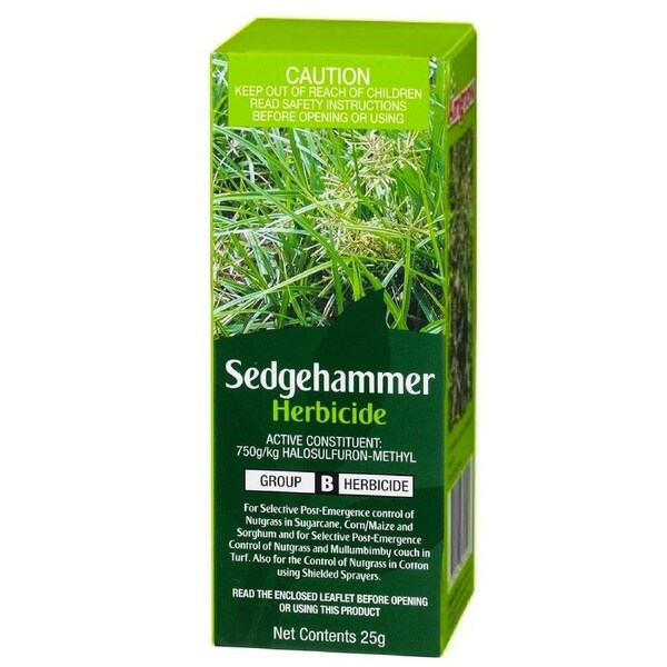 Weed Killer Sedgehammer Herbicide 3x 25g Kills Nutgrass Mullumbimby Couch Lawn