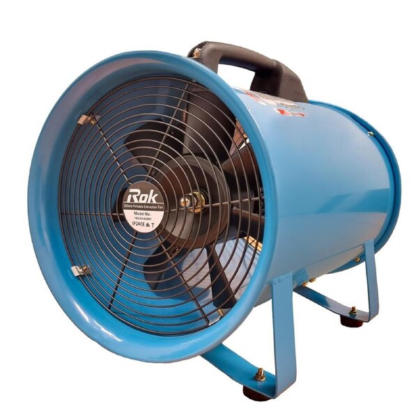 Blower Fan Cooler Large Commercial Workshop Shed ROK® 300mm 520W Extraction