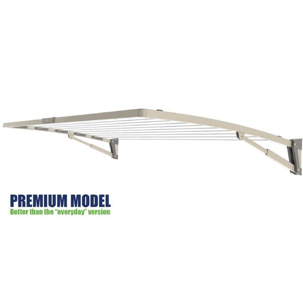 Hills® Clothes Line PREMIUM Large Folding Single Down Clothesline Surf Mist