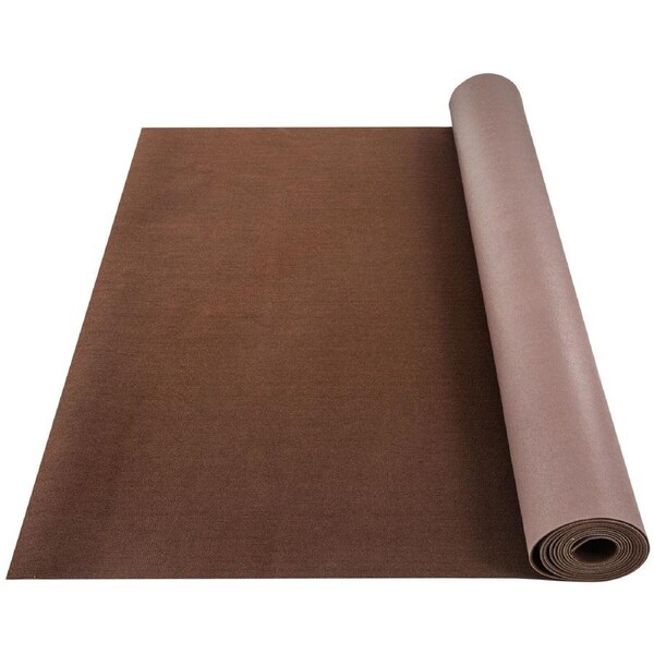 Deep Brown Marine Carpet 6x18 ft for Boats, Patio, and Decks