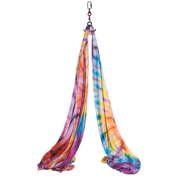 Aerial Silks Yoga Swing Kit - Complete Set for Home, Studio, or Outdoor Use