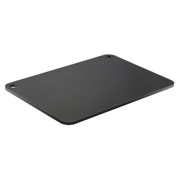 Heavy Duty Pre-Seasoned Carbon Steel Pizza Baking Stone 20"x14"x3/8"