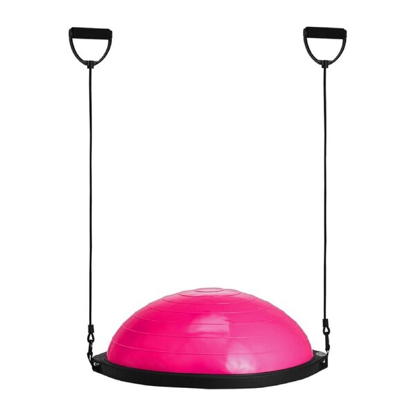 Versatile Half Balance Ball with Resistance Bands for Full-Body Workouts