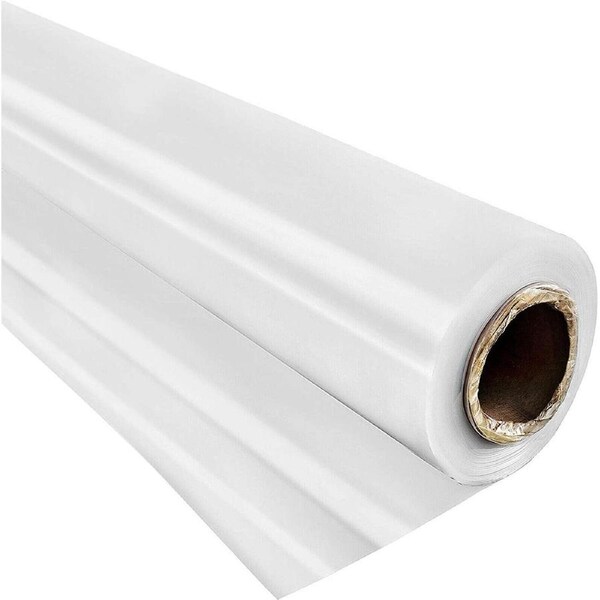 Durable 12x25 ft Polyethylene Greenhouse Film for UV and Weather Protection