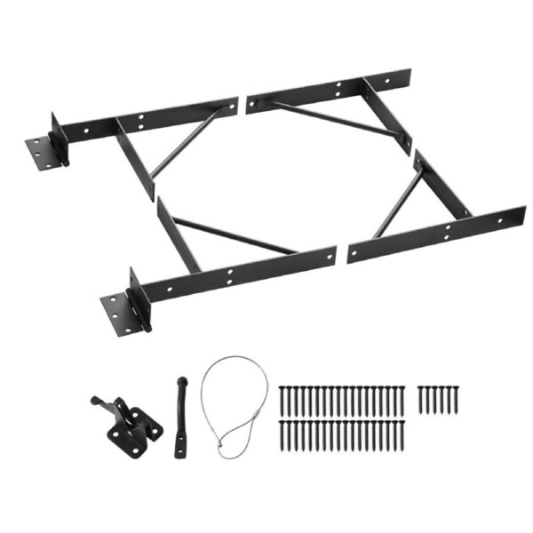 Anti-Sag Gate Frame Kit: Durable, Rust-Resistant Bracket for Stable Doors
