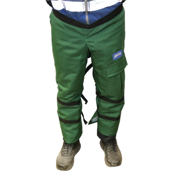 Medium 36" Cut Proof Chainsaw Safety Chaps Protective Pants Leg Wrap around prot