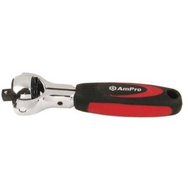 Ampro 1/4" Drive Spinner Stubby Ratchet T29790