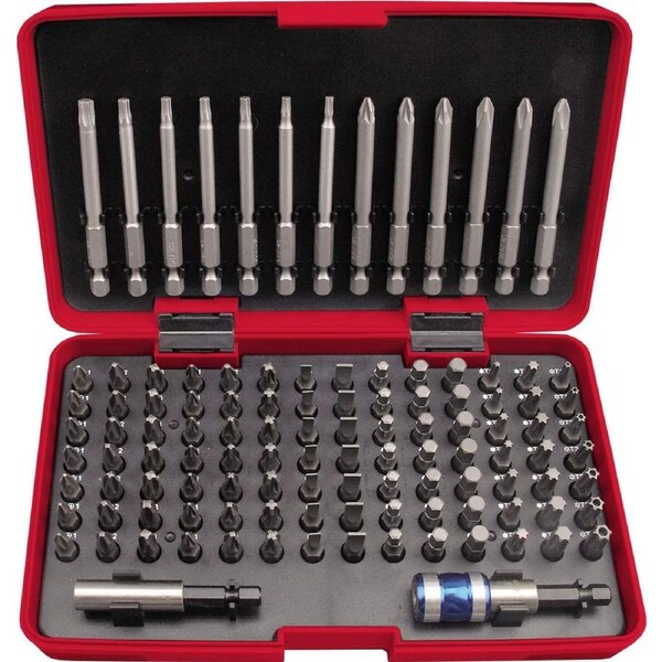 Ampro 1/4" Drive Bit Set 113 Piece T33274