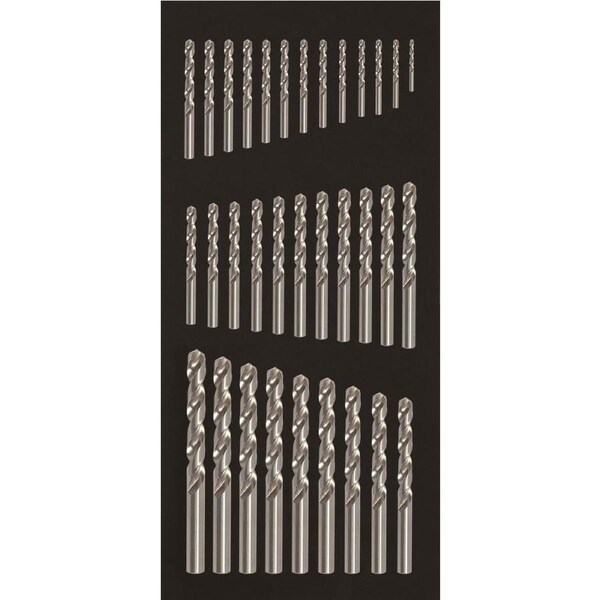 Ampro High Speed Steel Drill Bit Set 33 Piece T50231