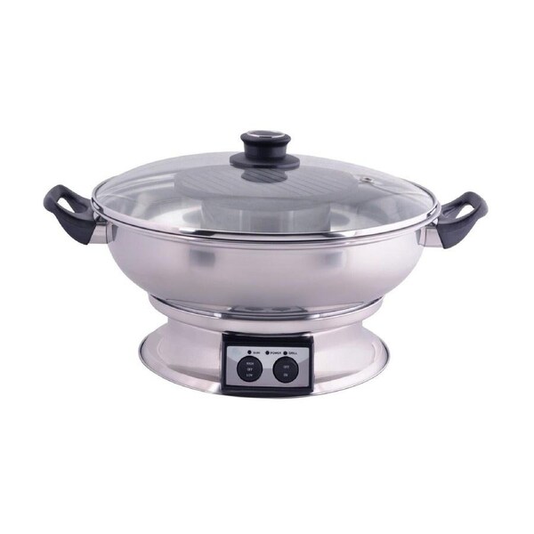 Maxim Teppanyaki Steam Boat Electric Hot Pot 1350W