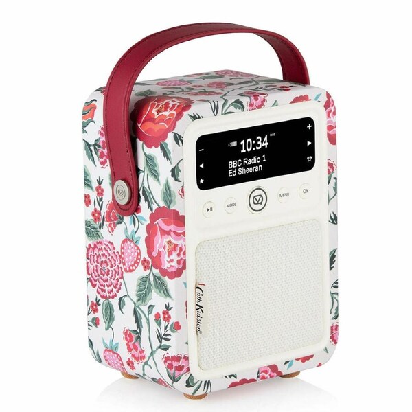 VQ Monty DAB+ Digital Radio - Cath Kidston Strawberry Garden