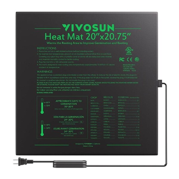 50x52CM Seedling Heating Mat Heat Pad Seed Germination Starter Sprout