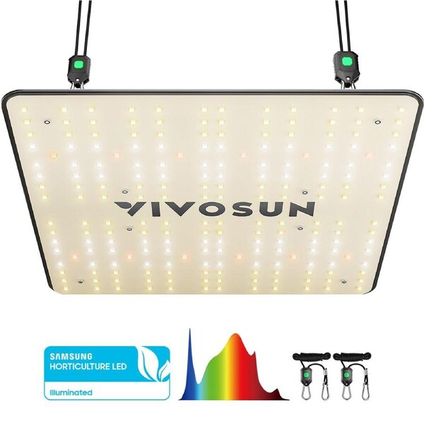 VS1000 100W LED Grow Light Full Spectrum for Indoor Grow Tent Plant Grow