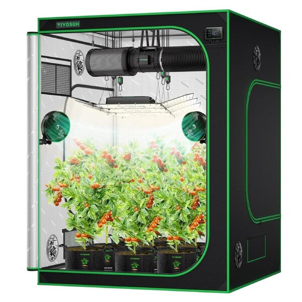 Grow Tent 150x150x200cm Hydroponics Indoor Reflective Mylar Grow System