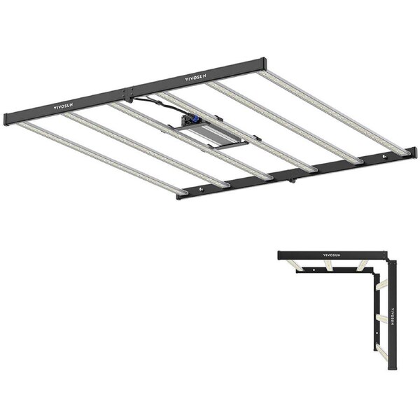 VSFL6450 645W LED Grow Light Bar Full Spectrum Foldable Plant Grow Lamp