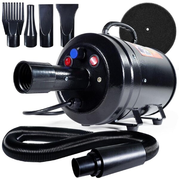Dog cat pet hair dryer grooming blow speed hairdryer blower heater blaster 2800W