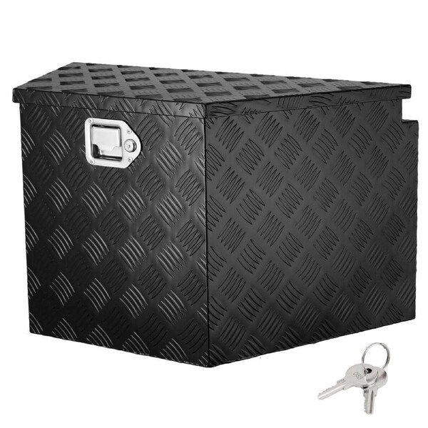 Aluminum Trailer Tongue Tool Box - Weather Resistant, Secure Storage Solution