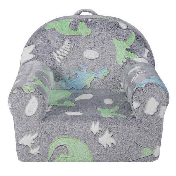 Glow-in-the-Dark Toddler Sofa Chair - Plush Safe and Easy to Clean