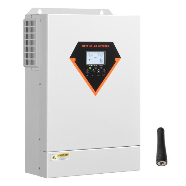 6000W Hybrid Solar Inverter with 120A MPPT Controller & Remote Monitoring