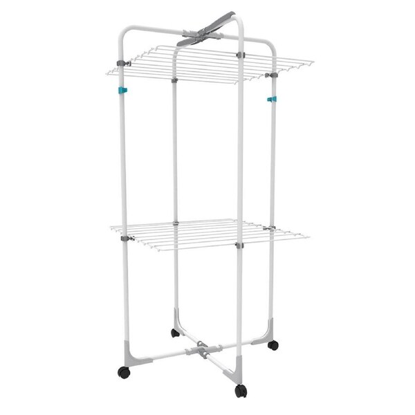 Hills Clothes Line Airer Premium Duo 12.8m Portable Clothesline Mobile 3693546