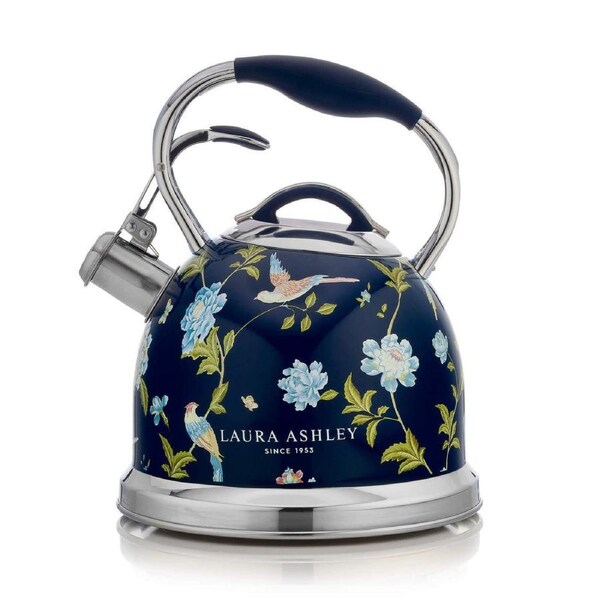 Laura Ashley Stove Top Kettle Elveden Blue LASTBS