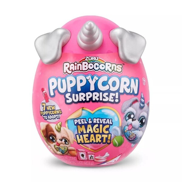 Zuru Rainbocorns Magic Heart Puppycorns Surprise! Toy - Assorted