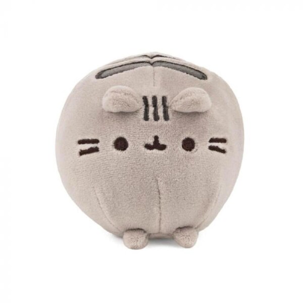 Pusheen The Cat Round Squishy Plush 9cm - Grey