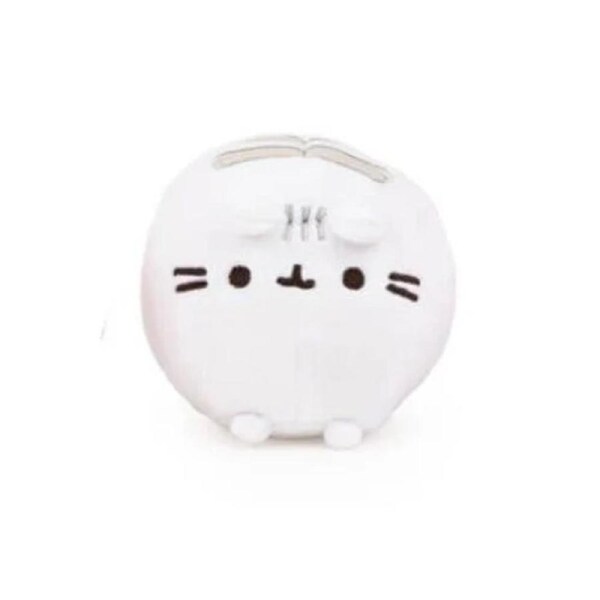 Pusheen The Cat Round Squishy Plush 9cm - White