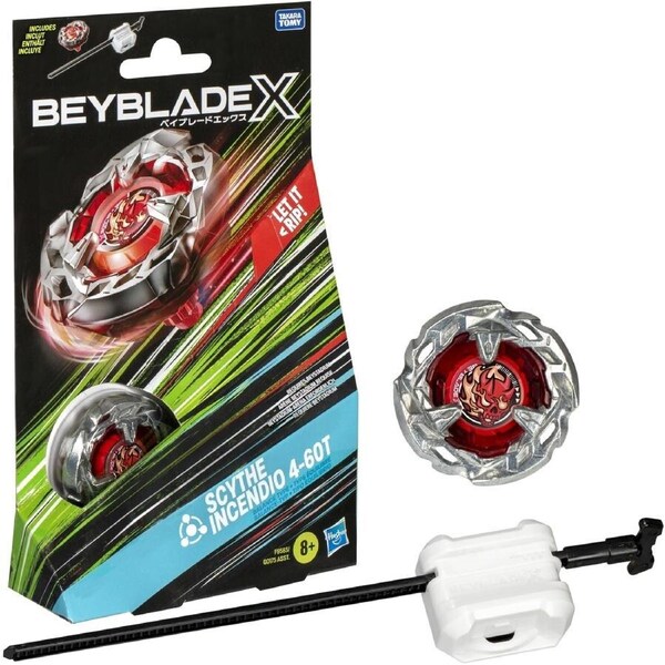 Beyblade X Starter Pack- Scythe Incendio 4-60T
