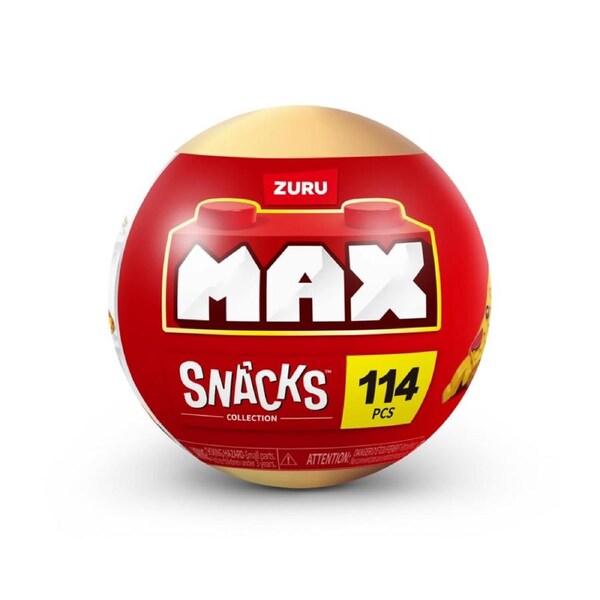 ZURU MAX Premium Snacks Building Bricks Collection