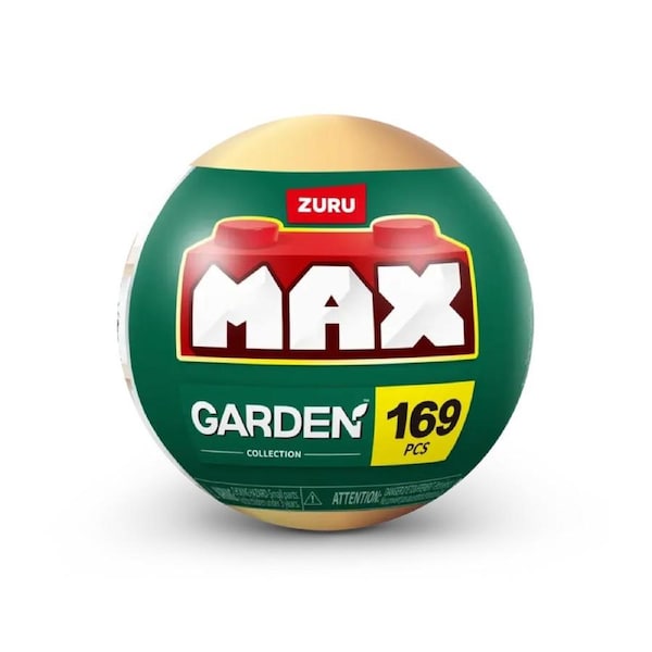 ZURU MAX Premium Garden Pots Building Bricks Collection