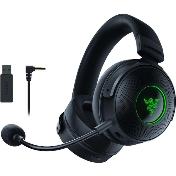 Razer Kraken V3 Pro - Wireless Gaming Headset with Razer HyperSense - Black