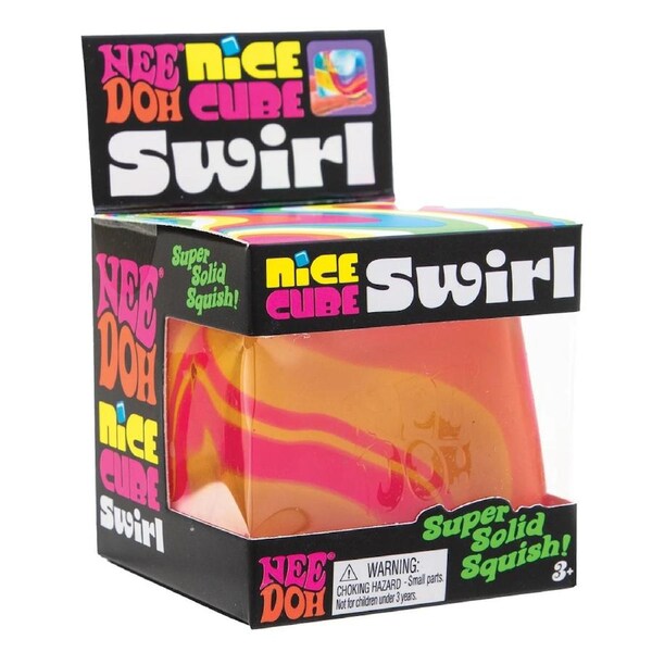 Schylling NeeDoh Nice Cube Swirl (Designs may vary)