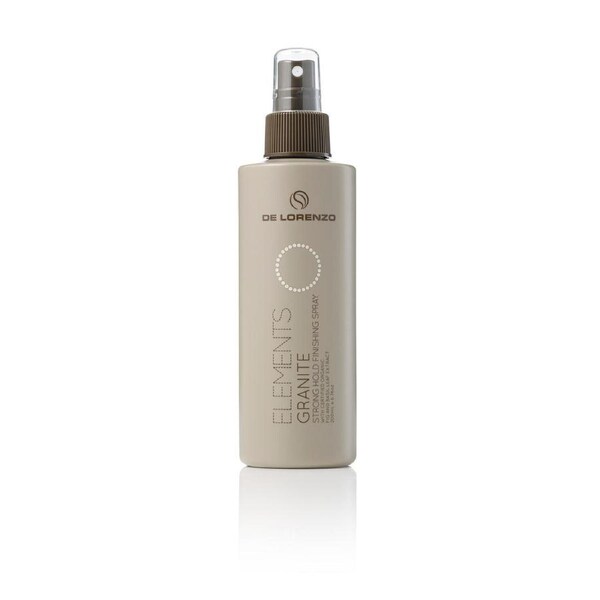 De Lorenzo Elements Granite Non Aerosol Strong Hold Finishing Spray 200ml