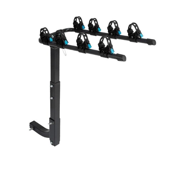 Elora 4 Bicycle Carrier Hitch Bike Rack Foldable Mount Vehicle Towbar Car Rear