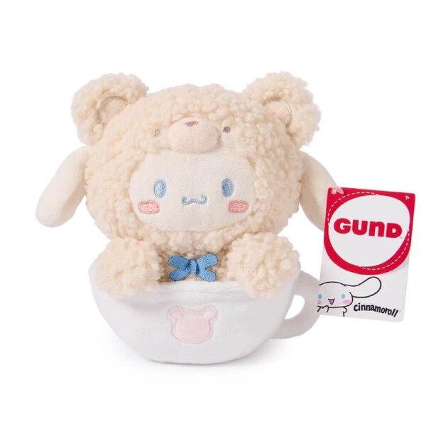 Gund Sanrio Cinnamaroll Latte Bear Small Plush 15cm