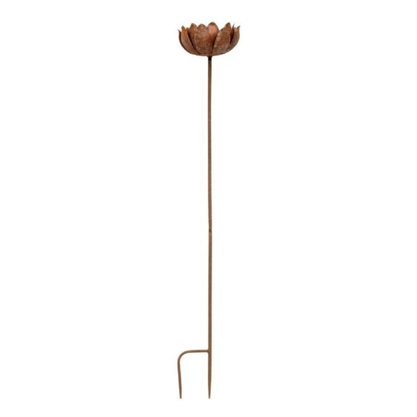 Willow & Silk Floral Glow Garden Stake Lumina Bloom Candleholder 85 cm