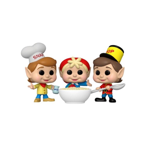Funko Ad Icons Kelloggs Snap Crackle & Pop Pop Moment Kids/Adults Fun Figure Toy