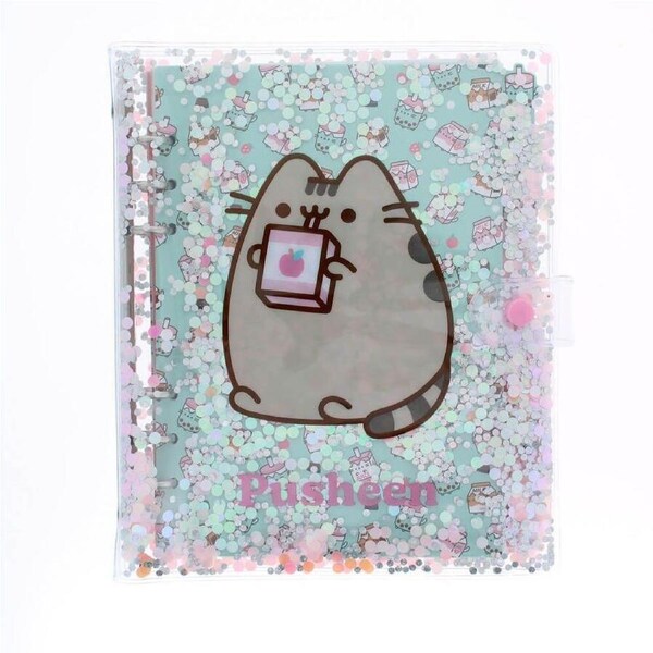 Pusheen The Cat Sips PVC Cover Planner CU-TEA Notebook